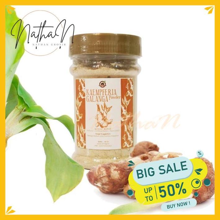 

KAEMPFERIA GALANGA POWDER / KENCUR BUBUK 60GR TERBAIK