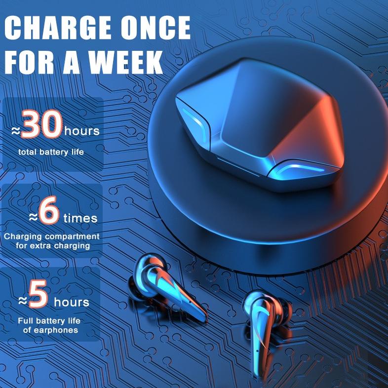 CUCI GUDANG HEADSET BLUETOOTH G11 PC GAMING TWS LATENSI RENDAH GAMER EARPHONE FULL BASS