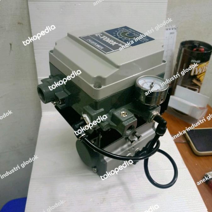 Electro Pneumatic Rotary Positioner + Actuator At 63