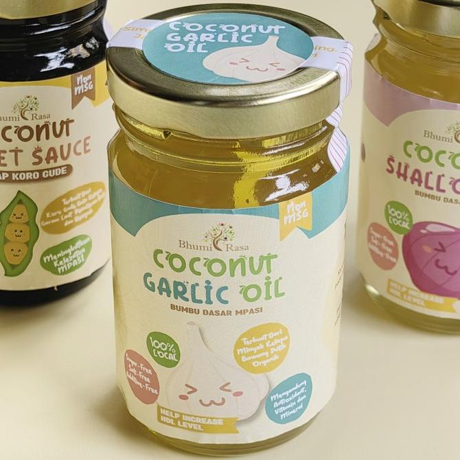 

Coconut Garlic Oil - 120 ml - Minyak Kelapa MPASI
