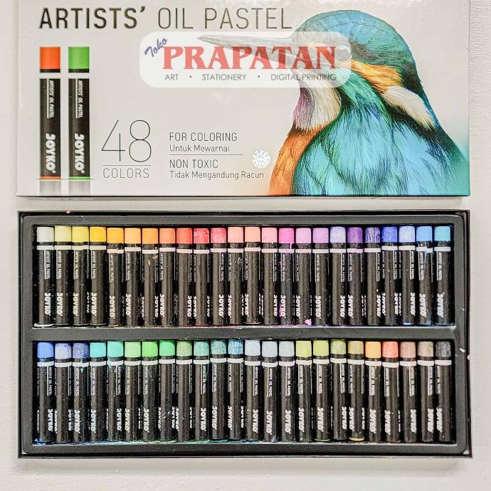 

Joyko Artists Oil Pastel 36/48 Color | Crayon Minyak Dijamin Puas