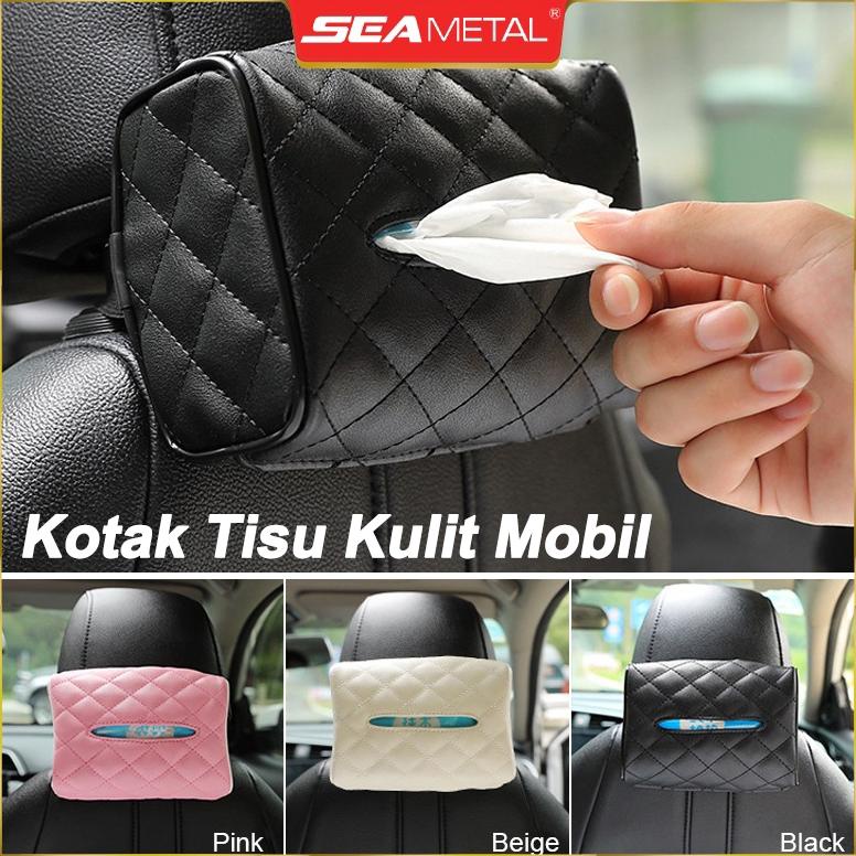 COD SEAMETAL TEMPAT TISU MOBIL  KOTAK TISU MOBIL GANTUNG - TEMPAT TISU KULIT TEMPAT TISSUE MOBIL TEM