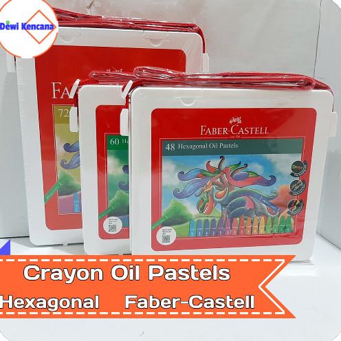 

Crayon Oil Pastels Hexagonal 48 - 60 - 72 Faber-Castell Dijamin Puas