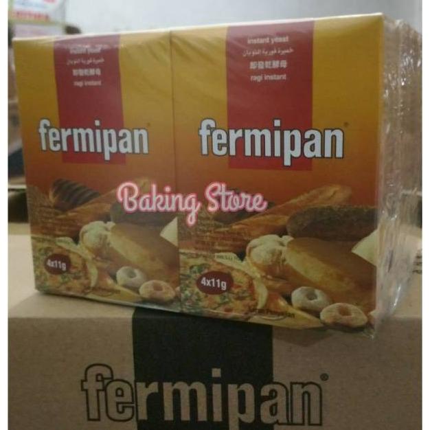 

Fermipan Ragi Instant Sachet 1 DUS isi 60kotak @4x11gr