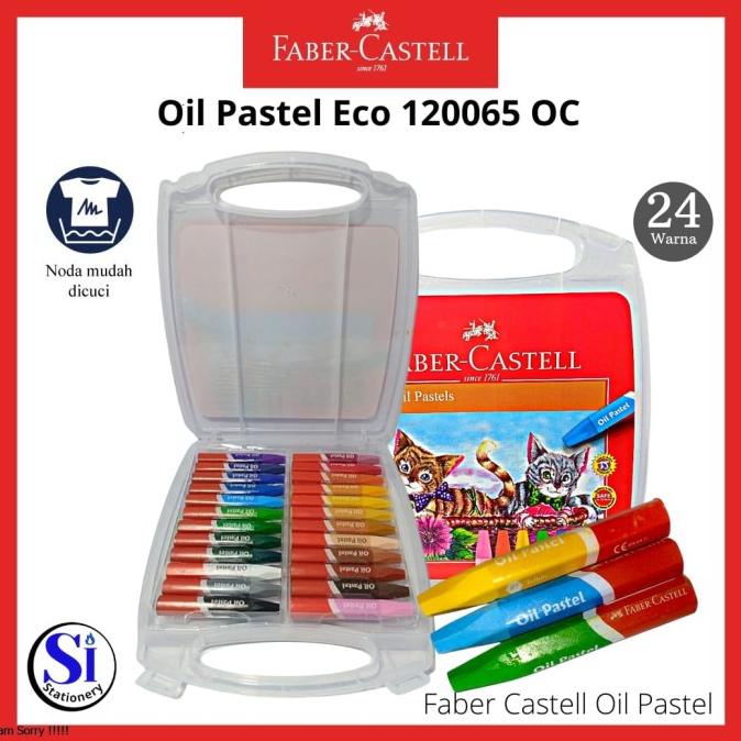 

Crayon Hexagonal Oil Pastel Faber Castel 24 Warna Eco 120065Oc Dijamin Puas