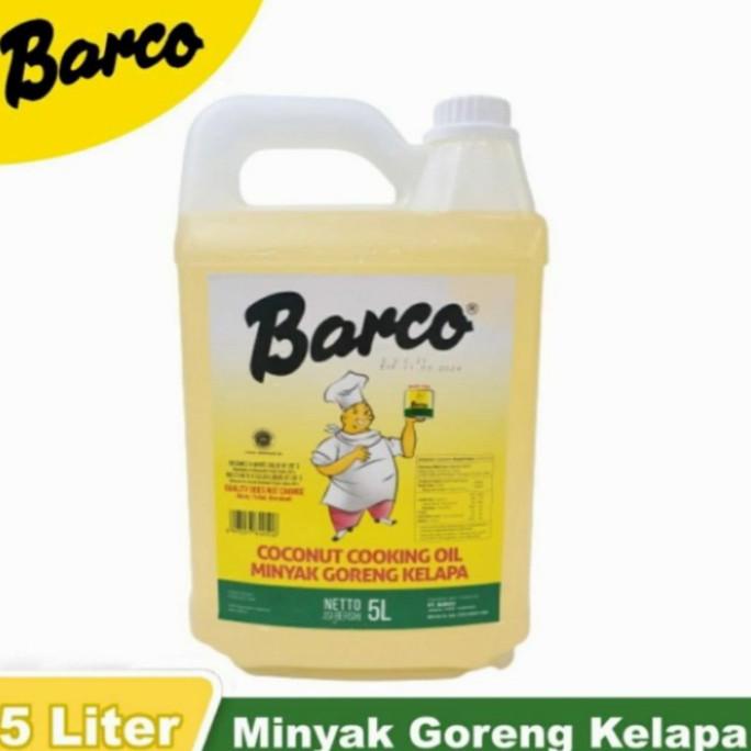 

Minyak goreng kelapa Barco 5ltr