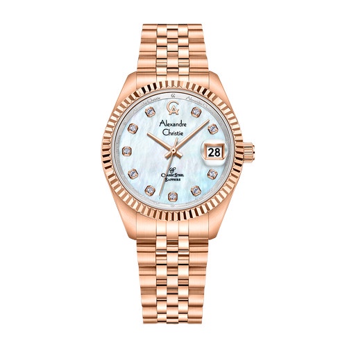 Jam Tangan Wanita Alexandre Christie Classic Steel AC 5013 LDBRGMS MOP
