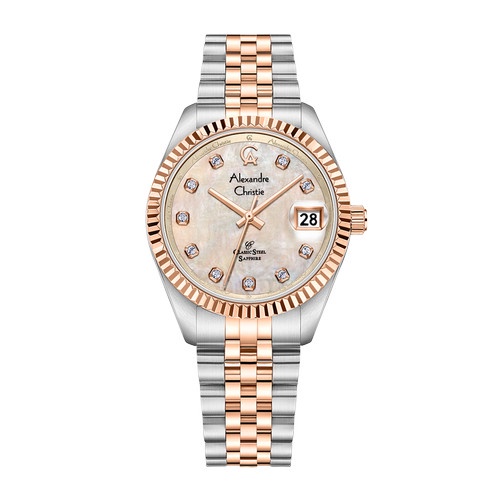 Jam Tangan Wanita Alexandre Christie Classic Steel AC 5013 LDBTRMD