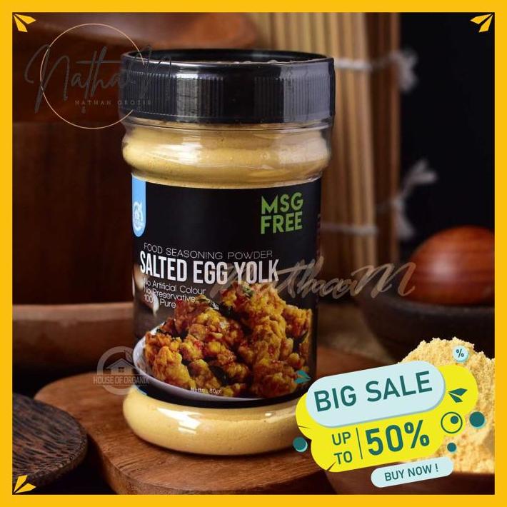 

SALTED EGG YOLK 80 GR FOOD SEASONING POWDER PRODUK PILIHAN