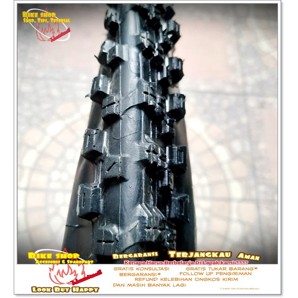 BAN LUAR KENDA 27.5 X 2.10 NEVEGAL 30TPI HITAM BAN Sepeda MTB BMX