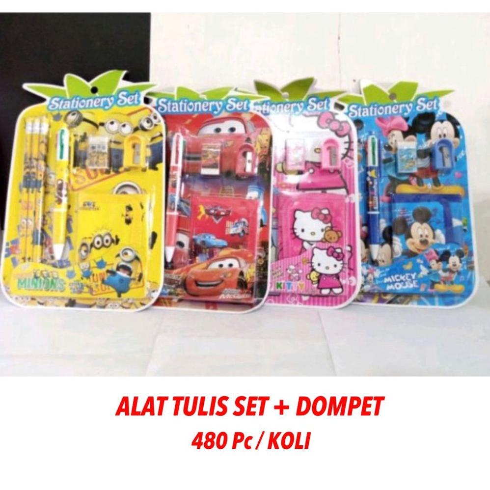 

Terbaik [300Gr] T626 | Alat Tulis Sekolah Anak + Dompet Stationery , Set Alat Tulis
