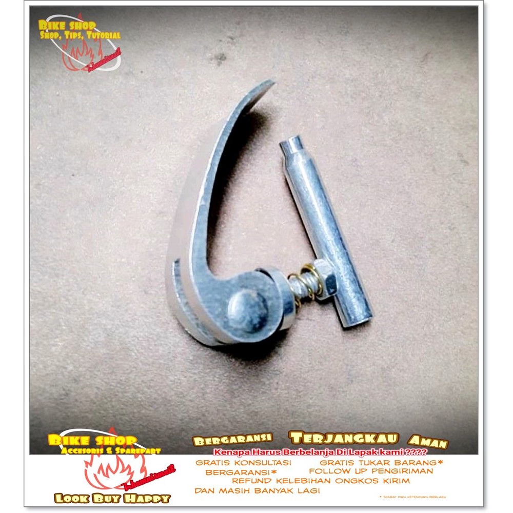 BAUT KLEM FRAME SEPEDA LIPAT silver Sepeda MTB BMX