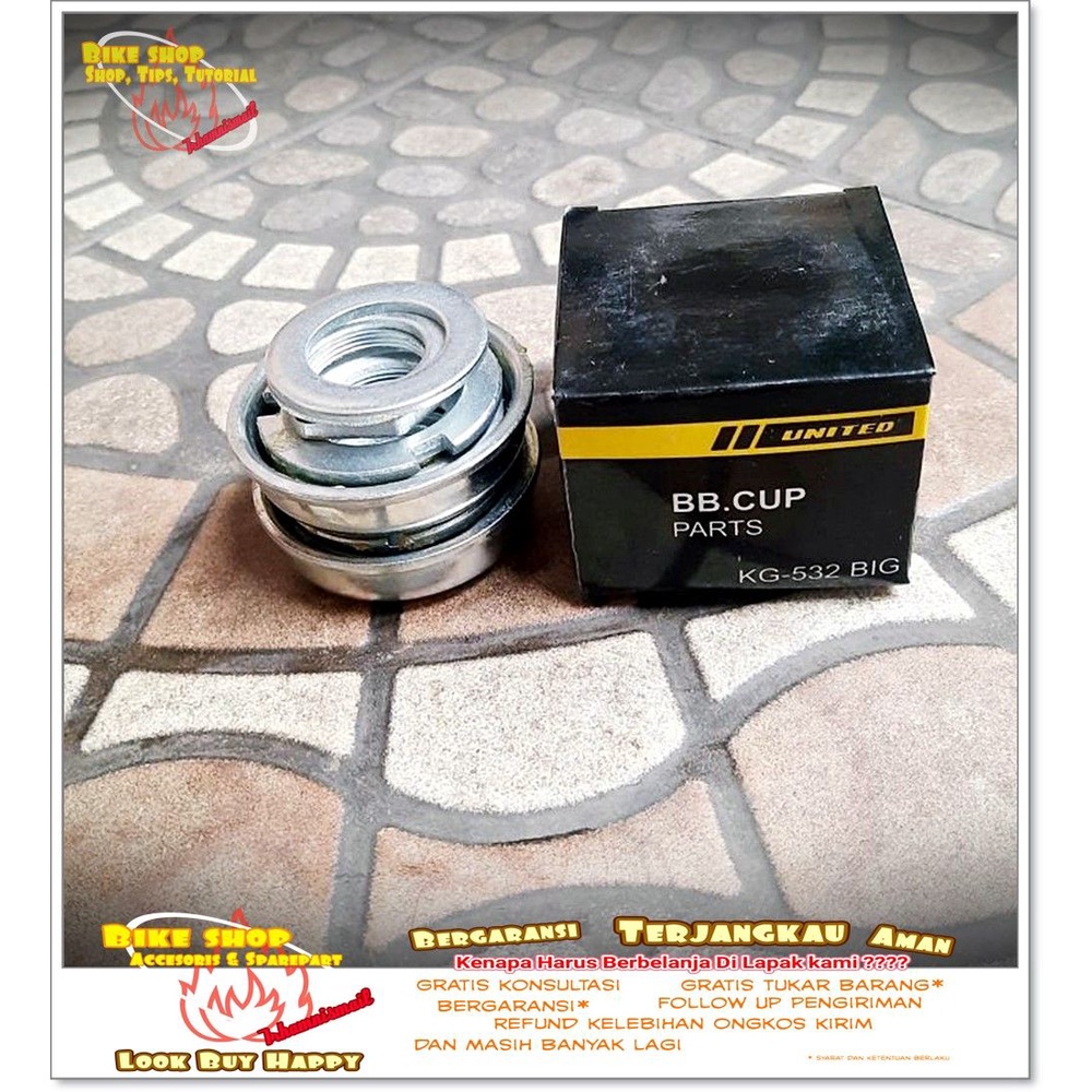 BB CUP BIG 20" KOM GIR LANGSUNG 20" UNITED 532 Sepeda MTB BMX