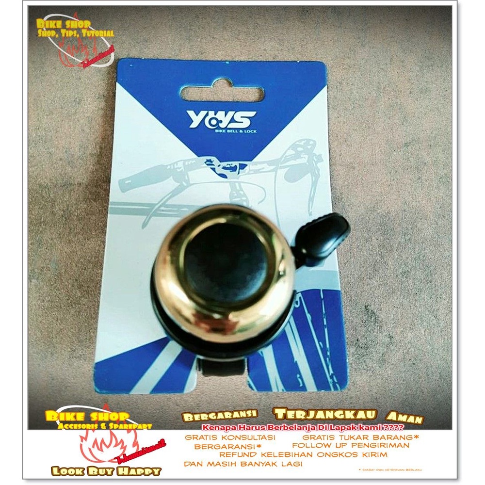 BEL SEPEDA YWS 2 SUARA TING..TING Sepeda MTB BMX