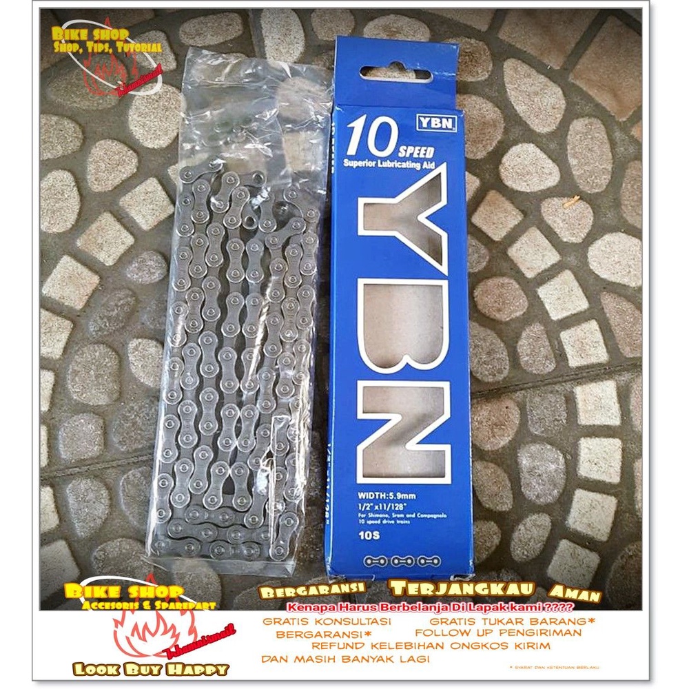 RANTAI 10speed YBN 110L Sepeda MTB BMX