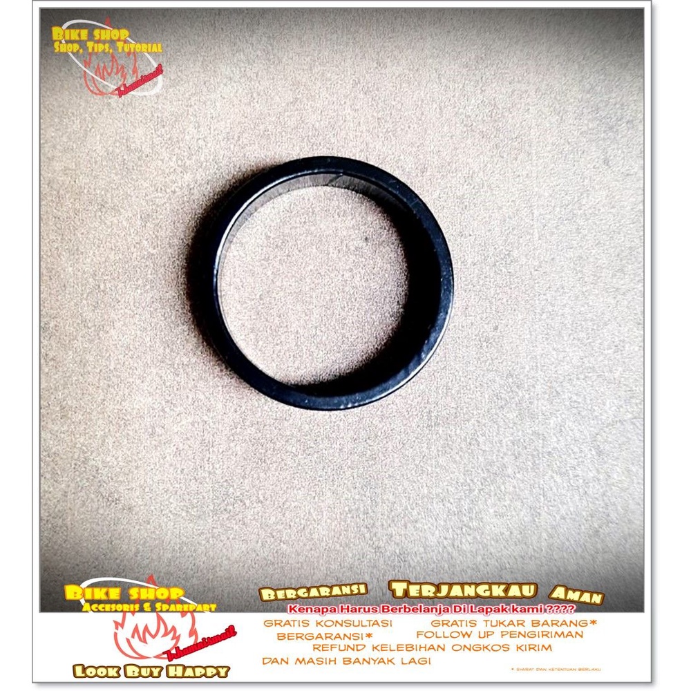 RING FORK - SPACER FORK 28.6 ALLOY HITAM 8mm Sepeda MTB BMX