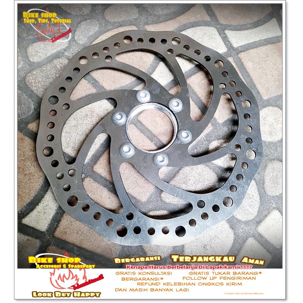 ROTOR PIRINGAN CAKRAM MODEL DRAT 160MM Sepeda MTB BMX