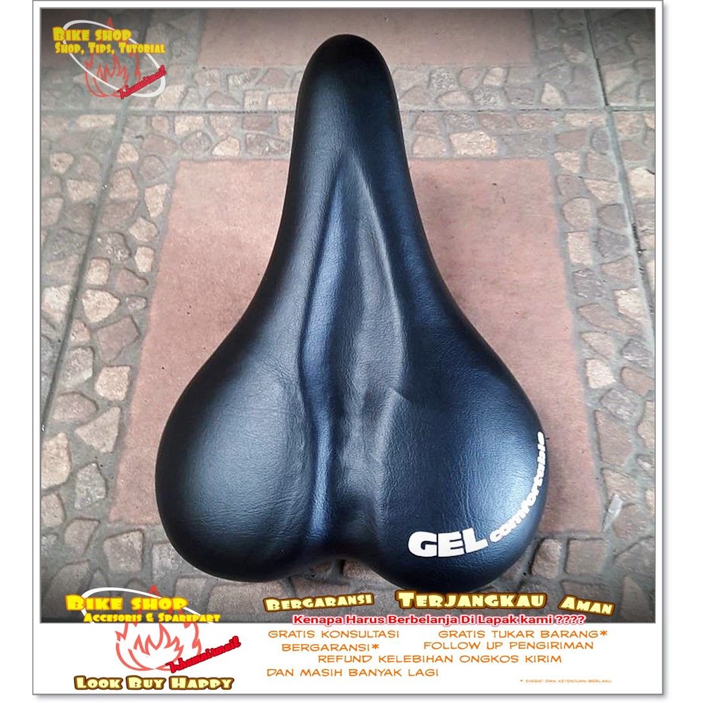 SADEL MTB UNITED GEL Sepeda MTB BMX