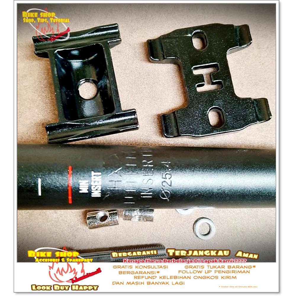 SEATPOST TIANG SADEL OXO SP84 27.2 MM ALLOY HITAM 40CM Sepeda MTB BMX