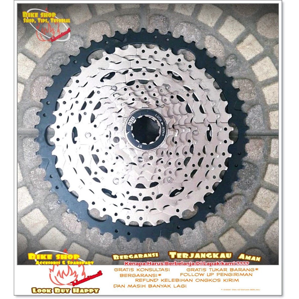 SPROCKET RAZE 10sp 11 - 50T cassette Sepeda MTB BMX