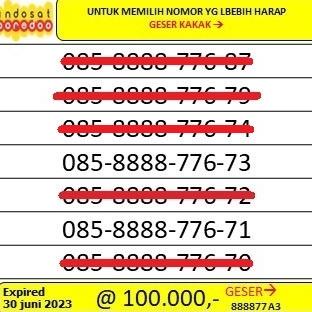 TERBAIK NOMOR INDOSAT 085-8888 XXXXX