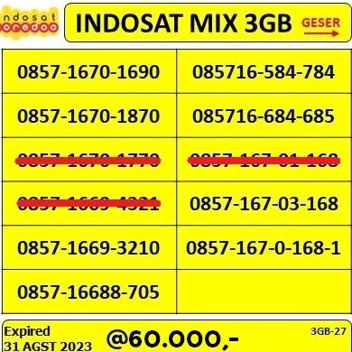HARI INI NOMOR INDOSAT NOMOR CANTIK INDOSAT MIX BAGUS
