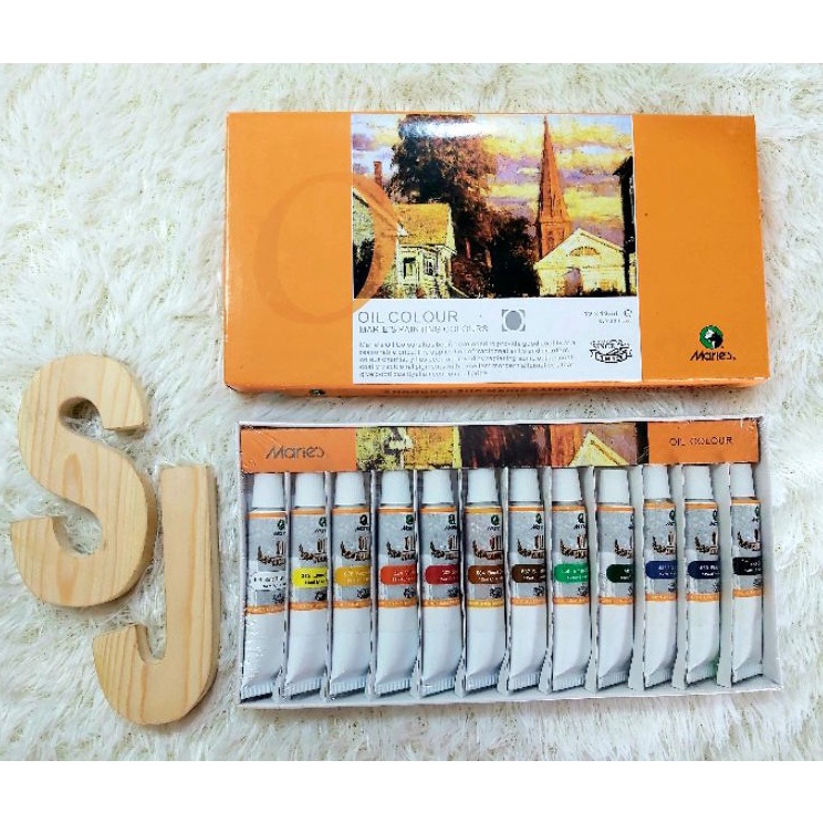 

➨Terkini Cat Minyak Maries 12wr/Oil Colour Maries 12wr @12ml/C67 B100 ✫