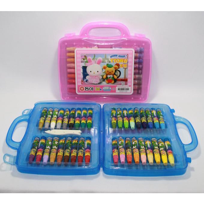 

Oil Pastel / Crayon Dong A 36 Warna/ Korea Kualitas Premium