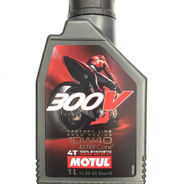 PROMO OLI MOTUL 300V OLI BALAP MOTOR SPORT R25 VIXION SATRIA FRANCE 1 LITER