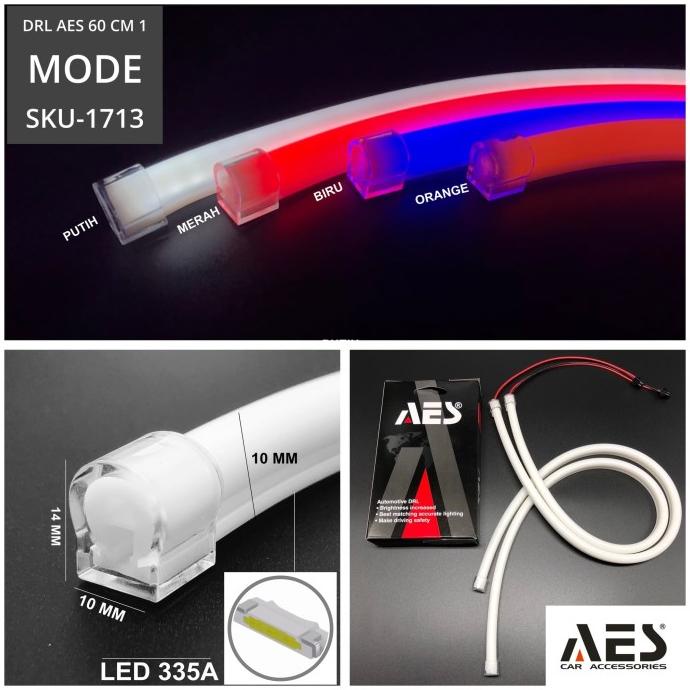lampu led drl fleksibel 60 cm AES