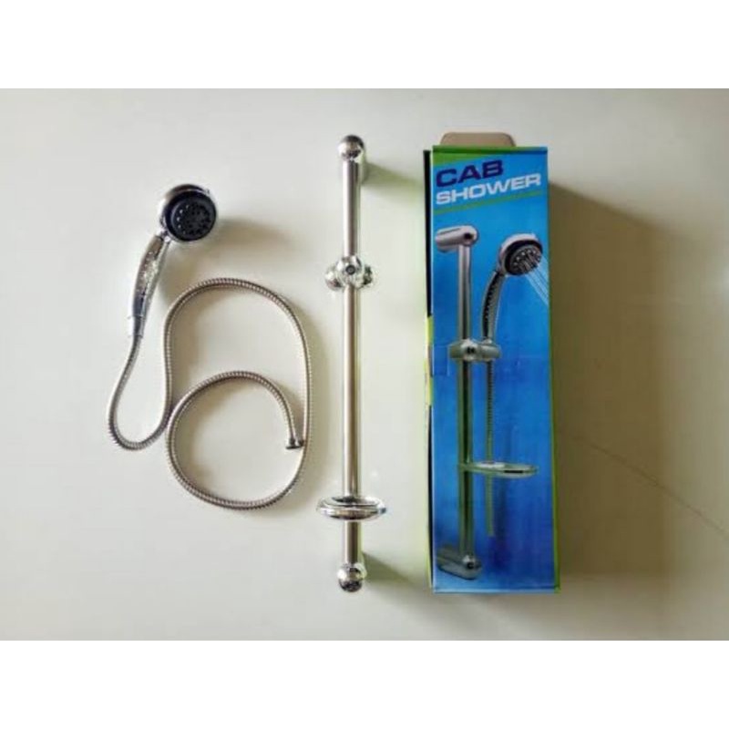 Shower Tiang Tembok Set Komplit