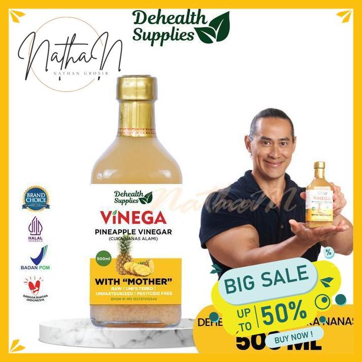 

DEHEALTH PINEAPPLE VINEGAR CUKA NANAS 500 ML TERBAIK