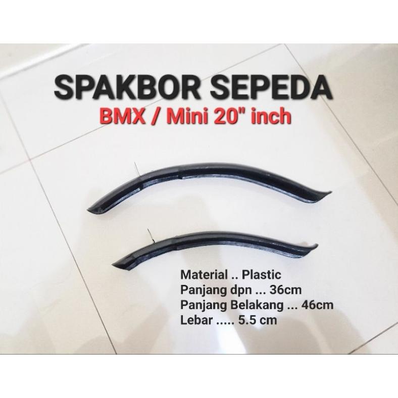 Diskon Spakbor Sepeda Bmx Mini Selebor Sepeda Fender Mud Guard Pelindung Ban Sepeda Bmx 20 Inch