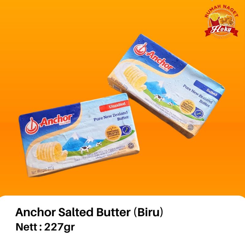 

Anchor Butter (Salted/Unsalted) 200gr