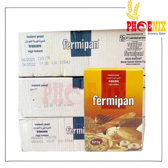 

Fermipan ragi 1 Dus isi 60 kotak