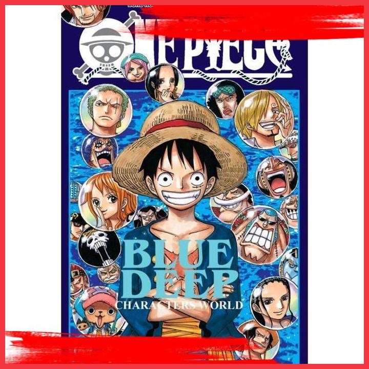 (NEKO) KOMIK ONE PIECE BLUE DEEP CHARACTERS WORLD