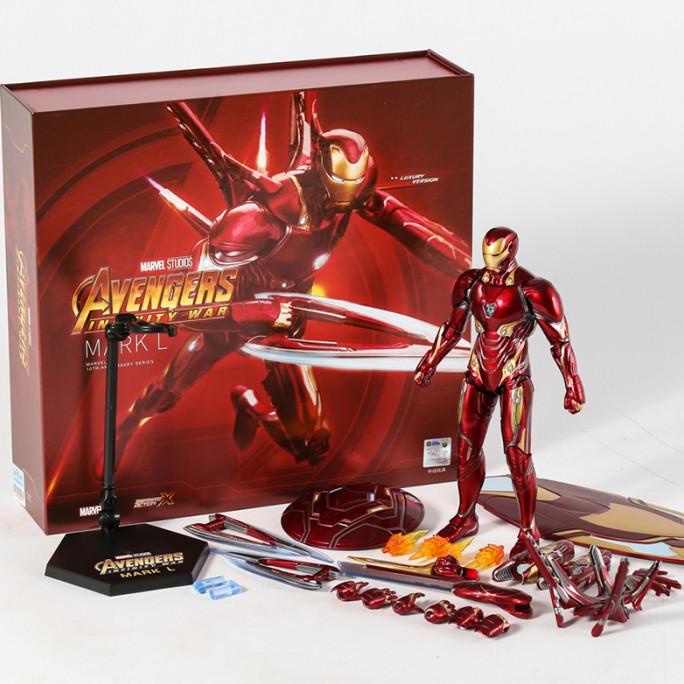 ZD Toys Marvel Ironman MK L DELUXE VERSION - Iron man Mark 50 Figure