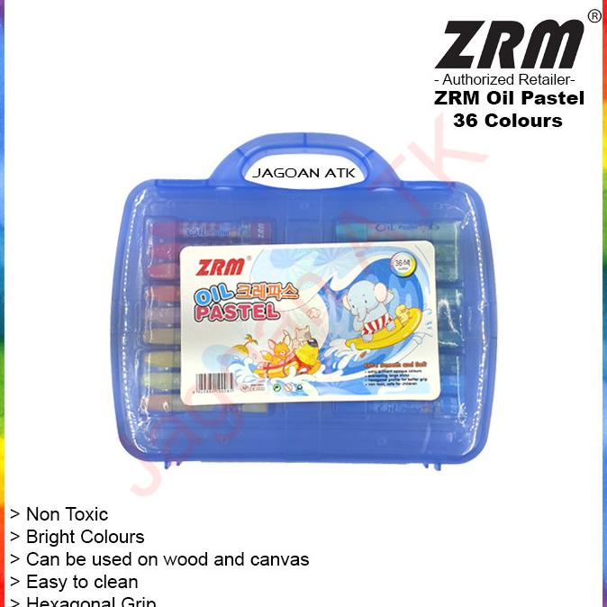 

Zrm Crayon / Oil Pastel 36 Warna Dijamin Puas