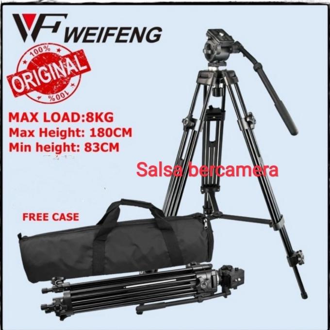 Tripod Video Weifeng WF-717 / WF717/ WT 717 Profesional Video Original