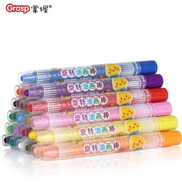 

Washable Crayon Washable Roller Oil Pastels Alat Menggambar Oil Pastel Kualitas Premium