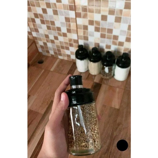 botol bumbu kaca, tempat bumbu, tempat bumbu kaca,botol bumbu kaca