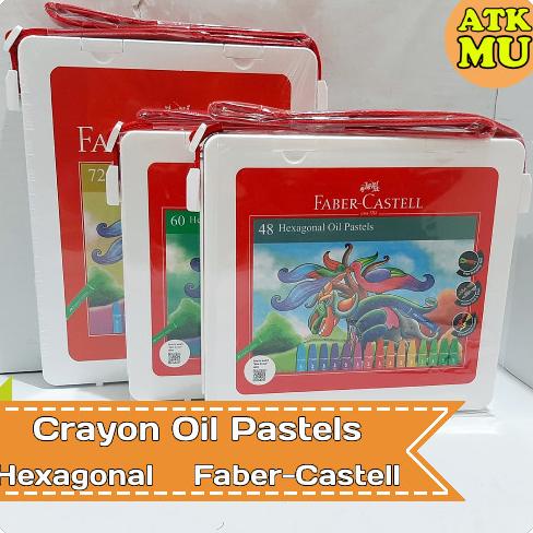 

Crayon Oil Pastels Hexagonal Faber-Castell Kualitas Premium