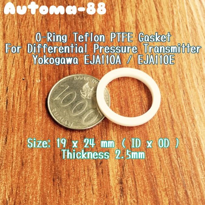 O-Ring Teflon PTFE Putih Yokogawa EJA110E EJA110A EJX910A EJX110A