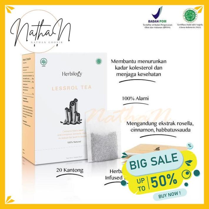 

LESSROL TEA 100% NATURAL ( MENURUNKAN KOLESTROL ) BEST SELLER