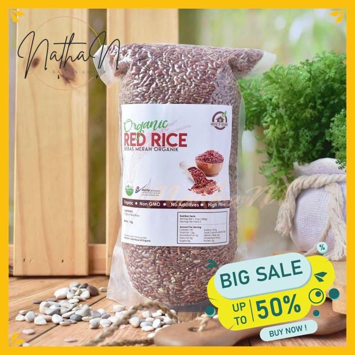 

RED RICE ( BERAS MERAH ORGANIK ) KUALITAS PRODUK TERBAIK