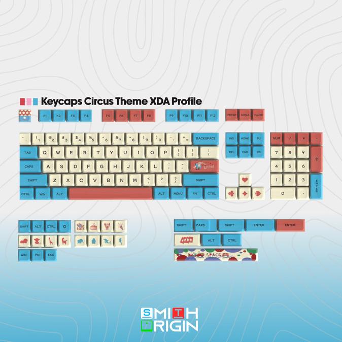 Circus Theme Keycaps Xda Profile