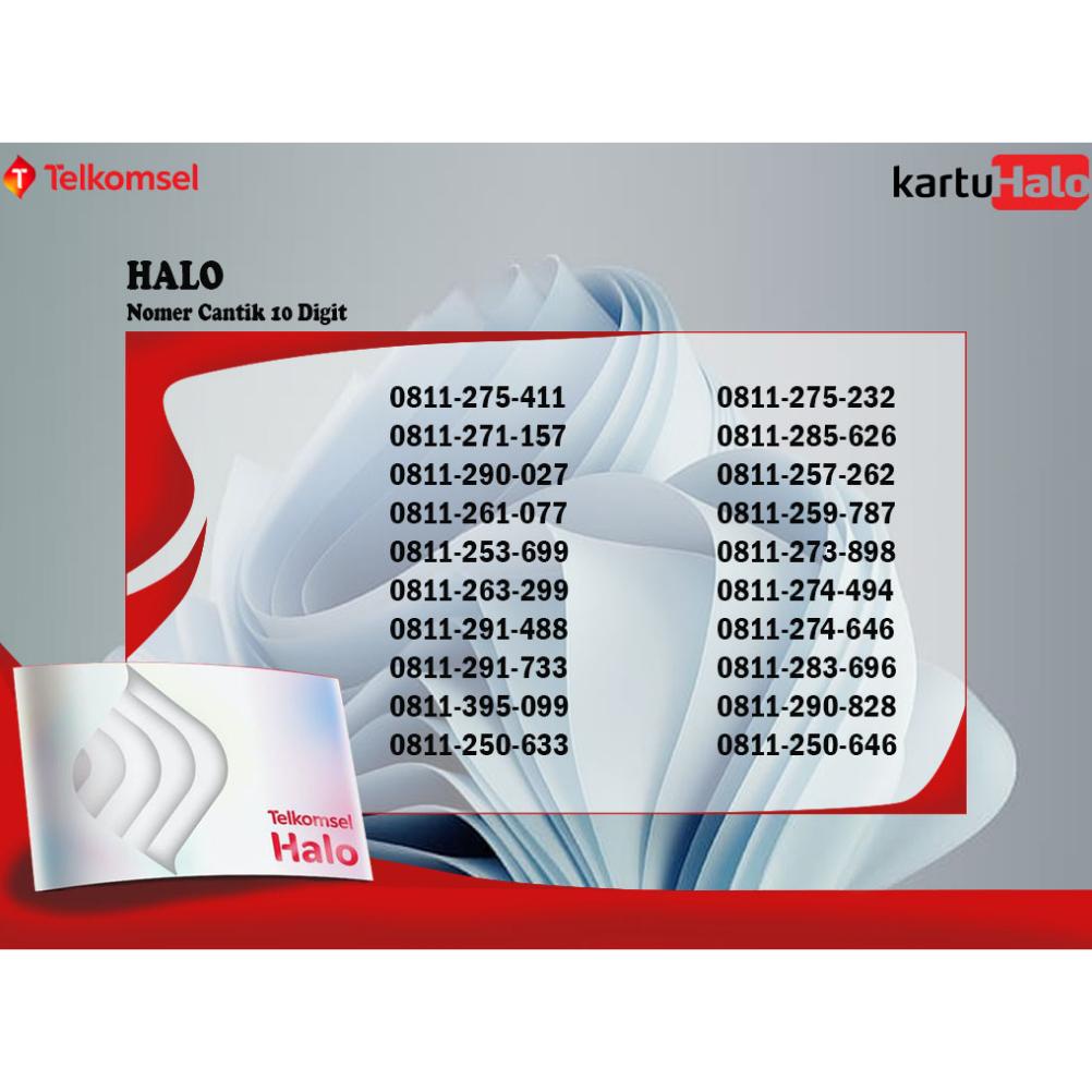 TERBAIK NOMER CANTIK 10 DIGIT TELKOMSEL / KUOTA 23GB ALL NETT / PERDANA CANTIK 10 DIGIT