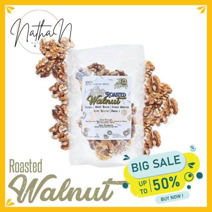 

ROASTED WALNUT ( WALNUT PANGGANG ) - 250 GR BEST SELLER