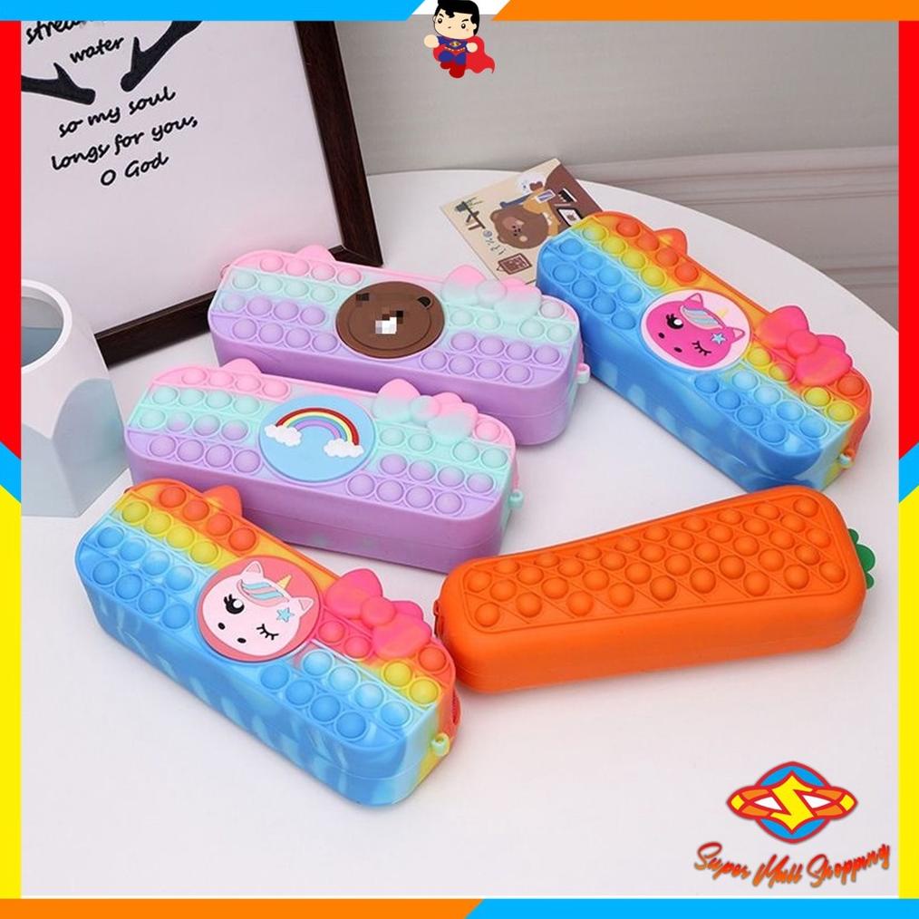 

Terbaik Sms Kotak Pensil Pop It Rainbow Tempat Pensil Popit Karakter Macaroon Tempat Penyimpanan Alat Tulis Anak Warna Warni