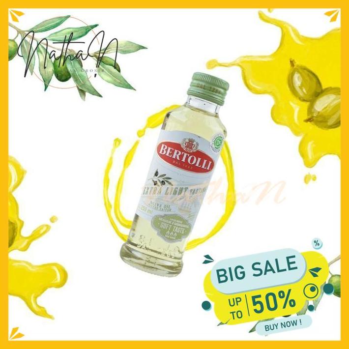 

BERTOLLI 100% EXTRA LIGHT TASTING OLIVE OIL - 250 ML BEST PRODUCT